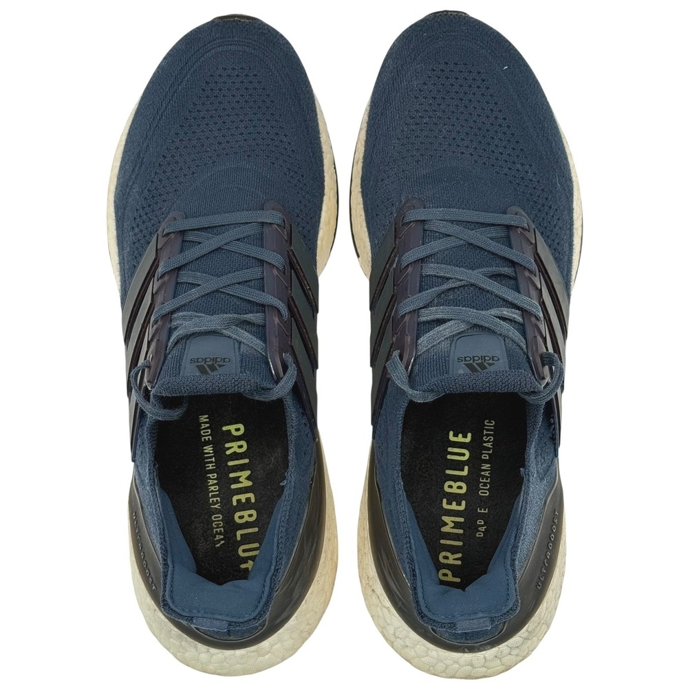 Adidas Ultraboost 21 Primeblue Men's Size 12 Navy Running Shoes FY0350 Boost Gym - Picture 6 of 9